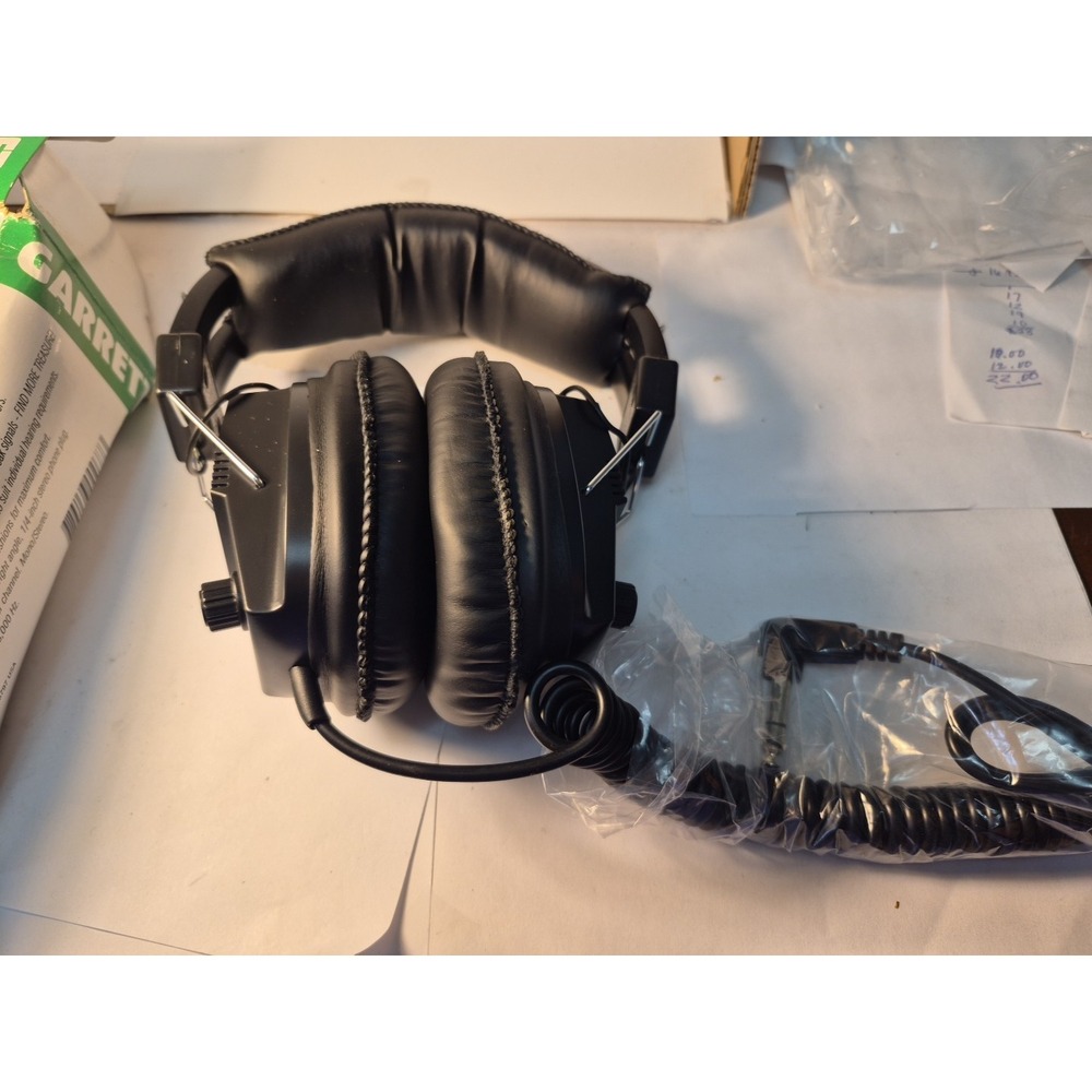 Garrett Master Sound Stereo Metal Detector Headphones 1603000